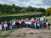 Santa Rosa: Inauguraron el azud «Paso de la Cruz»