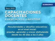 Capacitación a docentes a cargo de la Licenciada Laura Pitluk