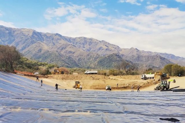 Merlo: avanza en un 85% la obra para mejorar la provisión de agua ...
