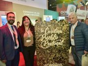 Poggi visitó el stand de San Luis en la FIT
