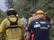 Bomberos asistieron a una mujer lesionada en Villa Elena